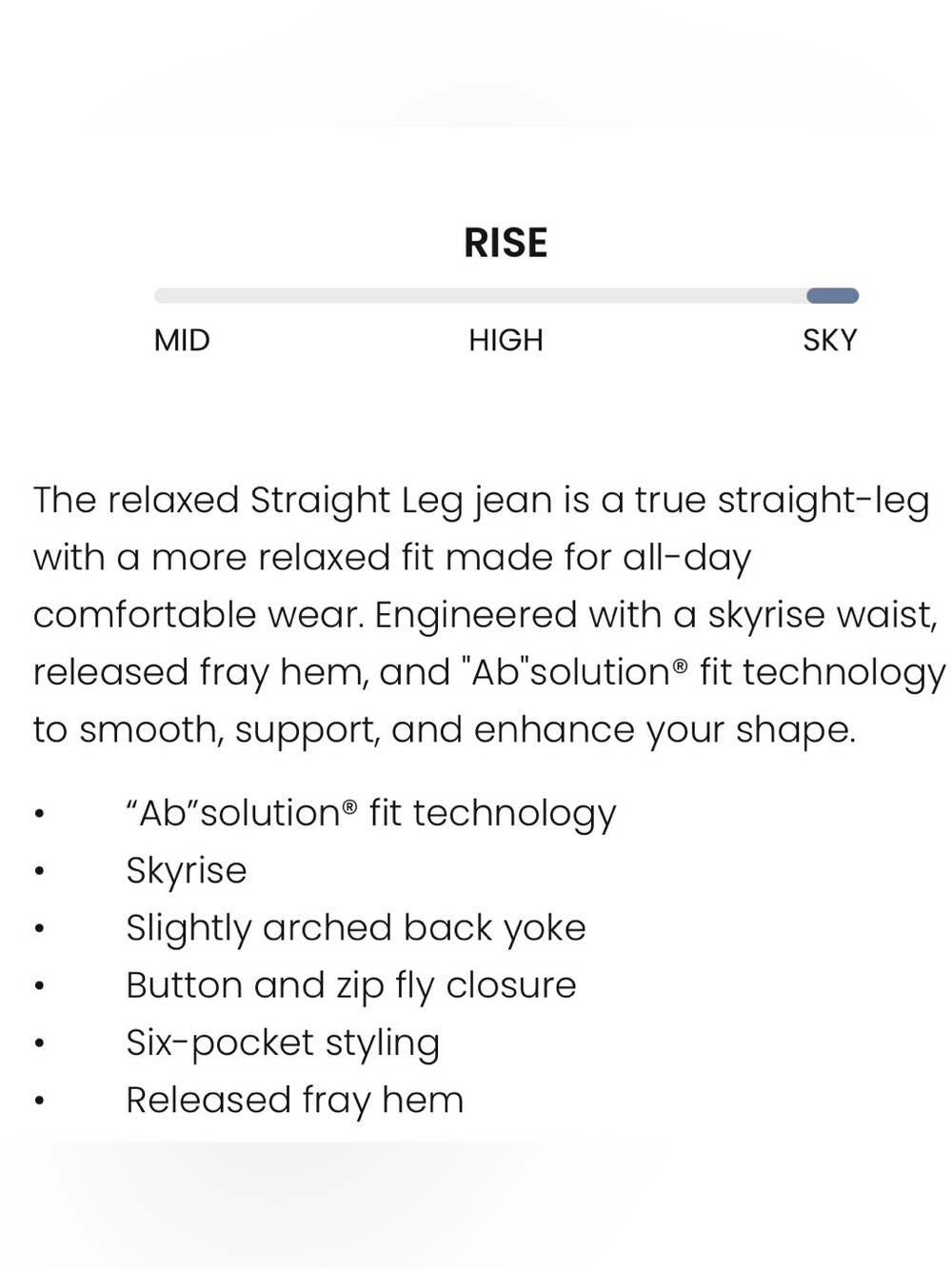 Democracy AB Solution Skyrise cream denim jeans with frayed hem size 10 - Picture 10 of 11